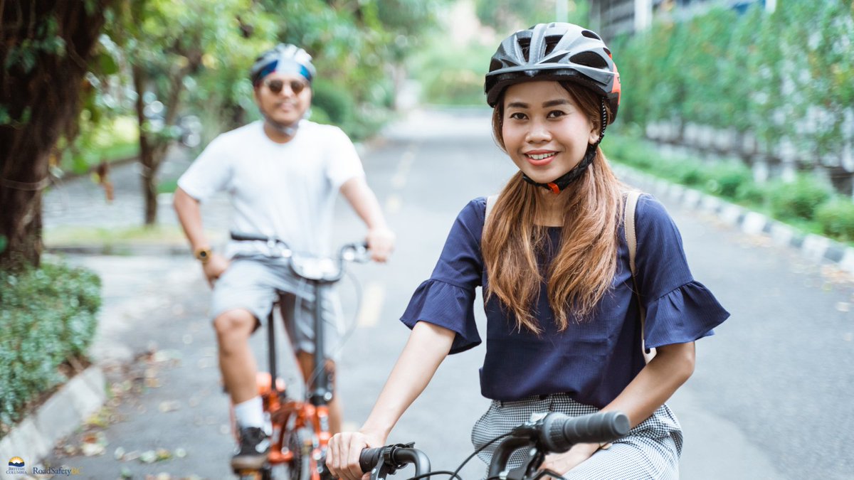 RoadSafetyBC's tweet image. Have a bike helmet? Put it on! Bike helmets are required in BC. Plus they only work when you wear them!
#cyclingBC