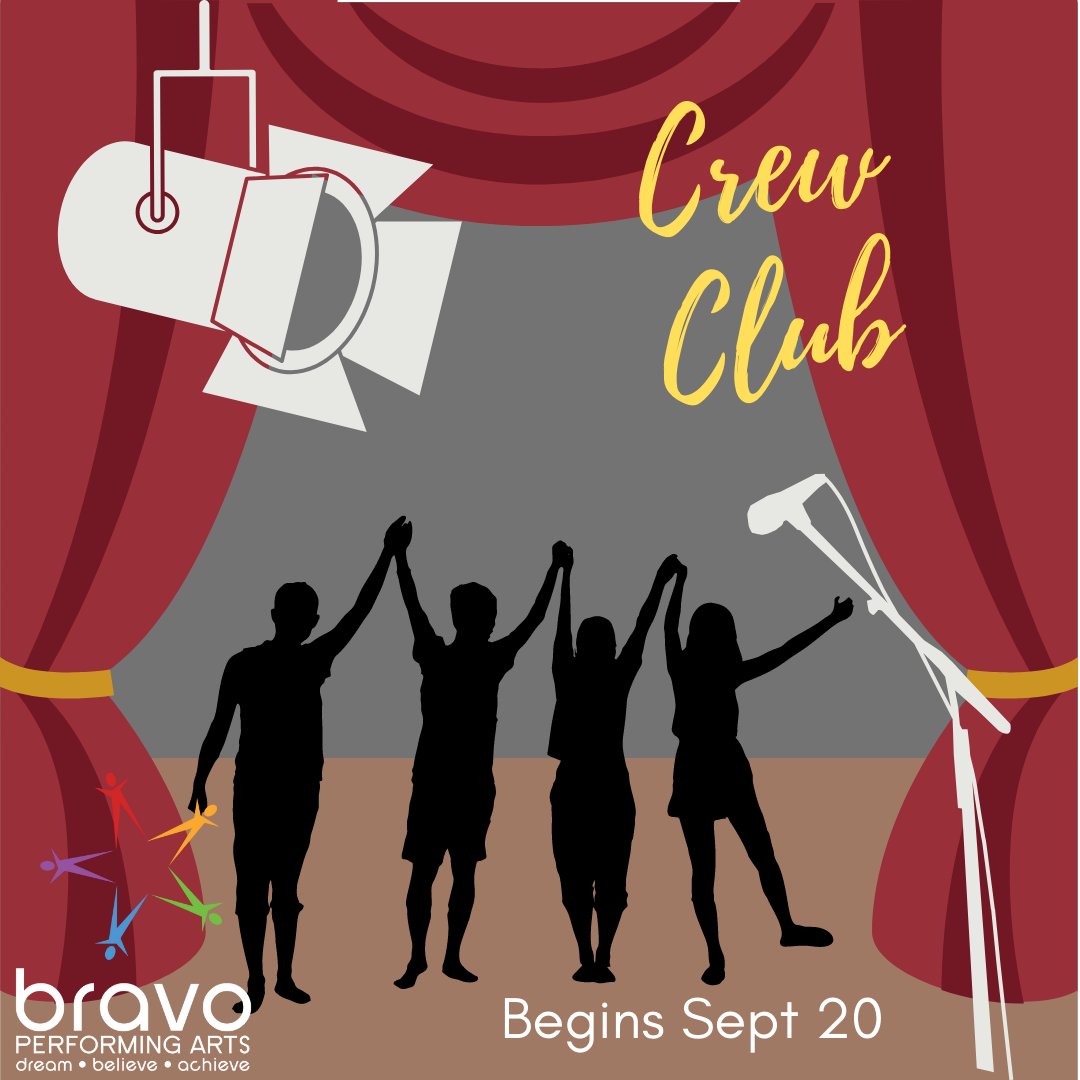 Come to Dance Studio: Thurs until 4:45pm
9/15 - 12/1 Performance on 12/1
bit.ly/BRAVOdance

Join Crew Club! Orientation: 9/20  -  3:30-5:30pm
More Info: bit.ly/BRAVOcrew

#bravo2022 #bravoperformingarts #bebrooks97 #weareD97 #oakpark97 #myd97  @oakpark97
