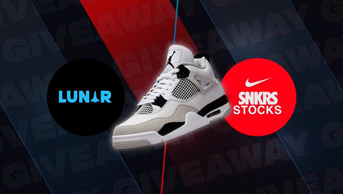 SNKRS STOCK (@snkrsstock) on Twitter photo 🎉Huge Giveaway 🎉
1x Military black 4s
1️⃣ Retweet & Like
2️⃣ Must be following @lunartrading__ & <a href="/SnkrsStock/">SNKRS STOCK</a>
Good luck everyone! I’ll be choosing the winner in 7 days 👀 🎉Huge Giveaway 🎉
1x Military black 4s
1️⃣ Retweet & Like
2️⃣ Must be following @lunartrading__ & <a href="/SnkrsStock/">SNKRS STOCK</a>
Good luck everyone! I’ll be choosing the winner in 7 days 👀