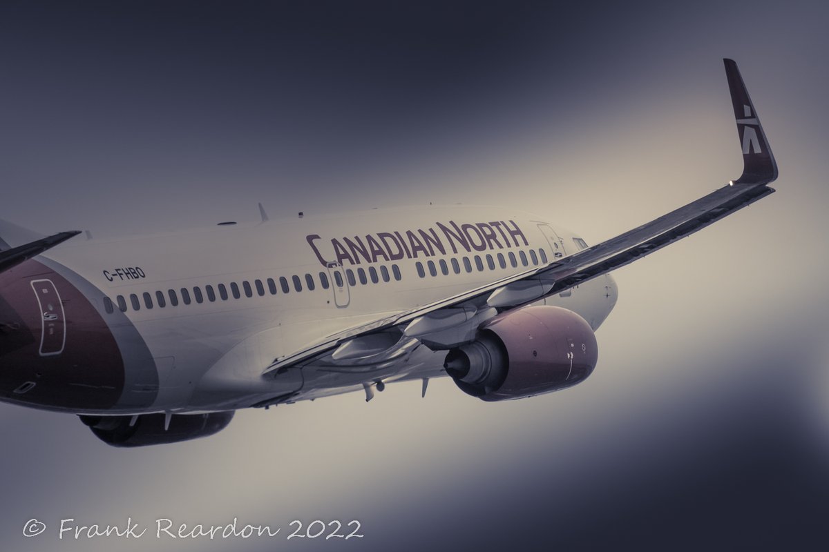 FrankReardon1's tweet photo. #CFHBO off to #YYZ #Toronto @CanadianNorth #B737 #YFBSpotters #YFB #Iqaluit #Nunavut SEP.2.2022 https://t.co/7ObDXt0tQK