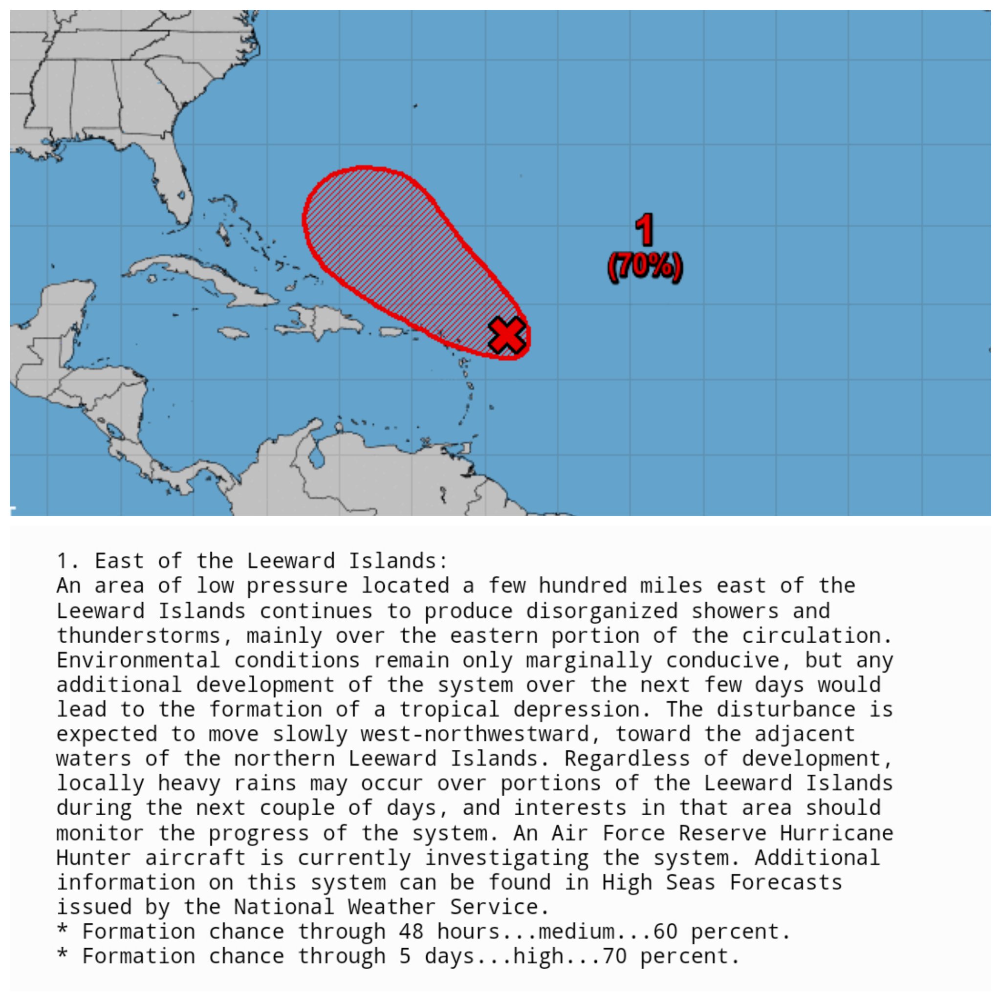 Mike S Weather Page On Twitter Friday Afternoon Nhc Tropical Update On Invest Chances