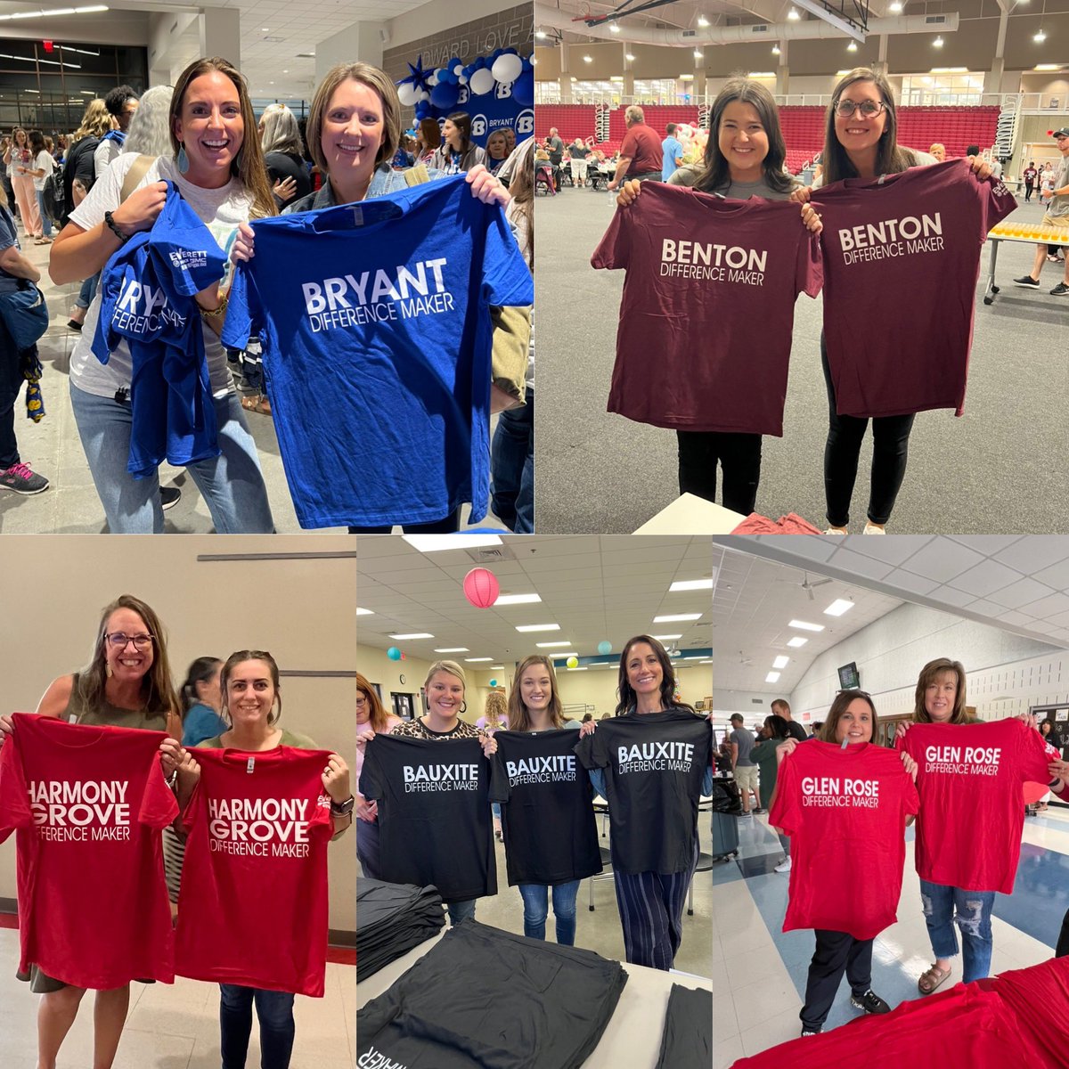 We had a great time visiting with Saline Co. schools & giving them new shirts for the school year. Our teachers are such a blessing, and we know our students are in the best hands with them. Thank you, teachers for all you do as #EverettDifferenceMakers! 
#EverettGoodNews