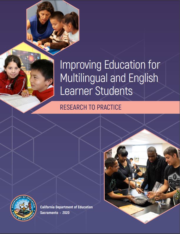 MultilingualCA's tweet photo. Ready to learn more about serving English learners and other multilingual learners? The book Improving Education for Multilingual and English Learner Students: Research to Practice is available free digitally at https://t.co/Mlg7S6huLL https://t.co/bpUNt10ZFq
