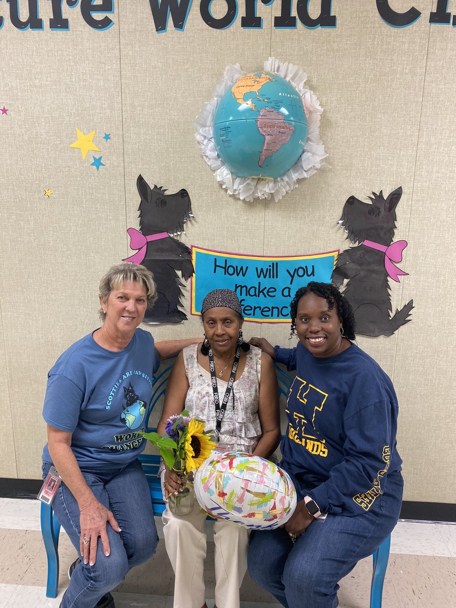 HES_Scotties's tweet photo. Highlands Administration and Staff would like to send a very special thank you to Mrs. Richardson for all of her hard work as our substitute counselor. We will miss you and we thank you. Once a Scottie always a Scottie. https://t.co/LxmSri5JOw