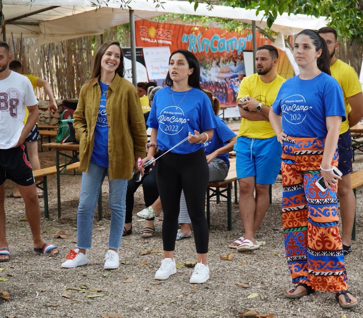 e_rinise's tweet photo. 👉🏻Momente plot energji⚡️ nga aktivitetet sportive🏐 e lojrat e zhvilluara ne⛺️ #RinCamp2☀️22!

#AKR 
#Rinia 
#ShkollaVerore 
#RinCamp2022 https://t.co/QQgPiseABK