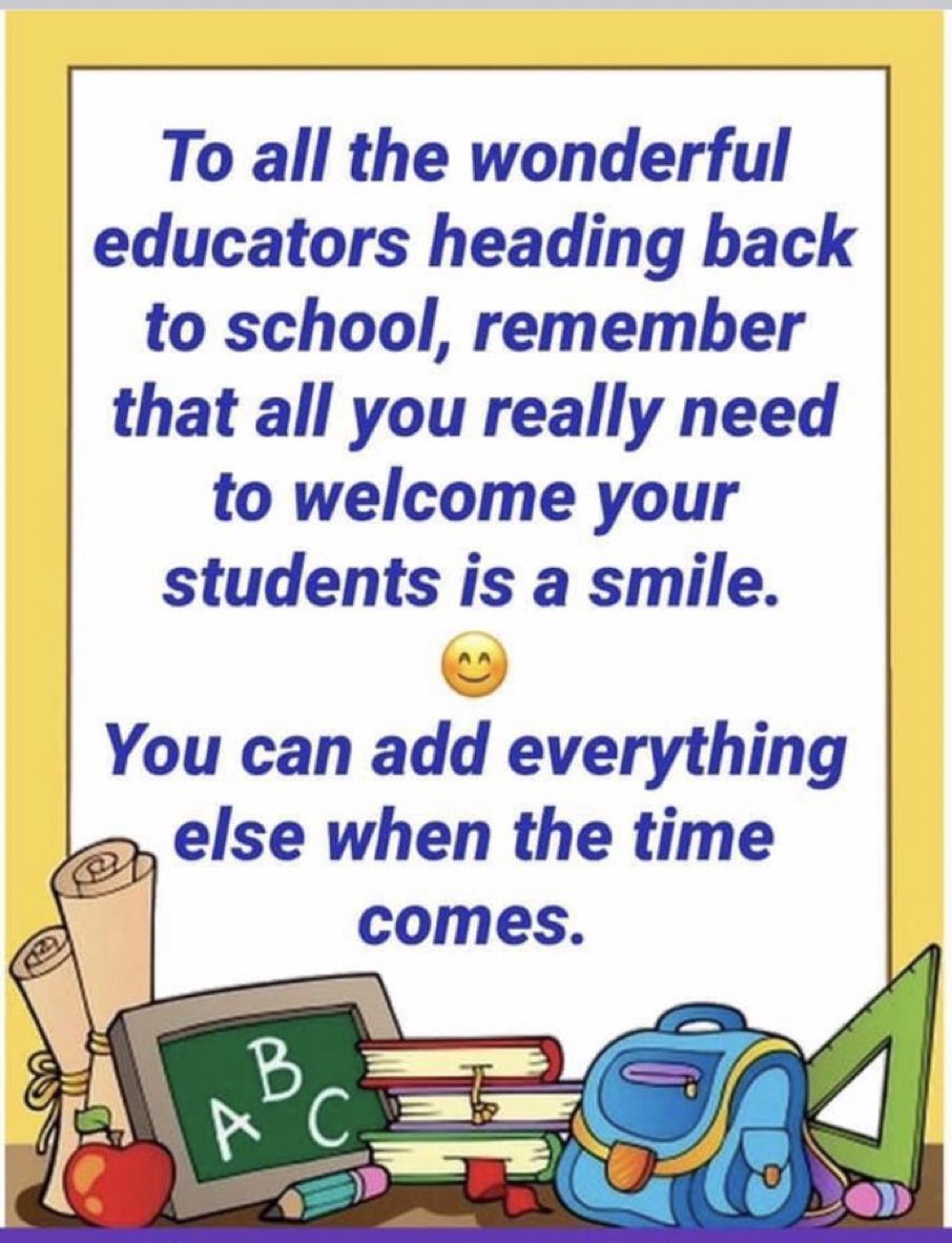 Welcome Back🍎