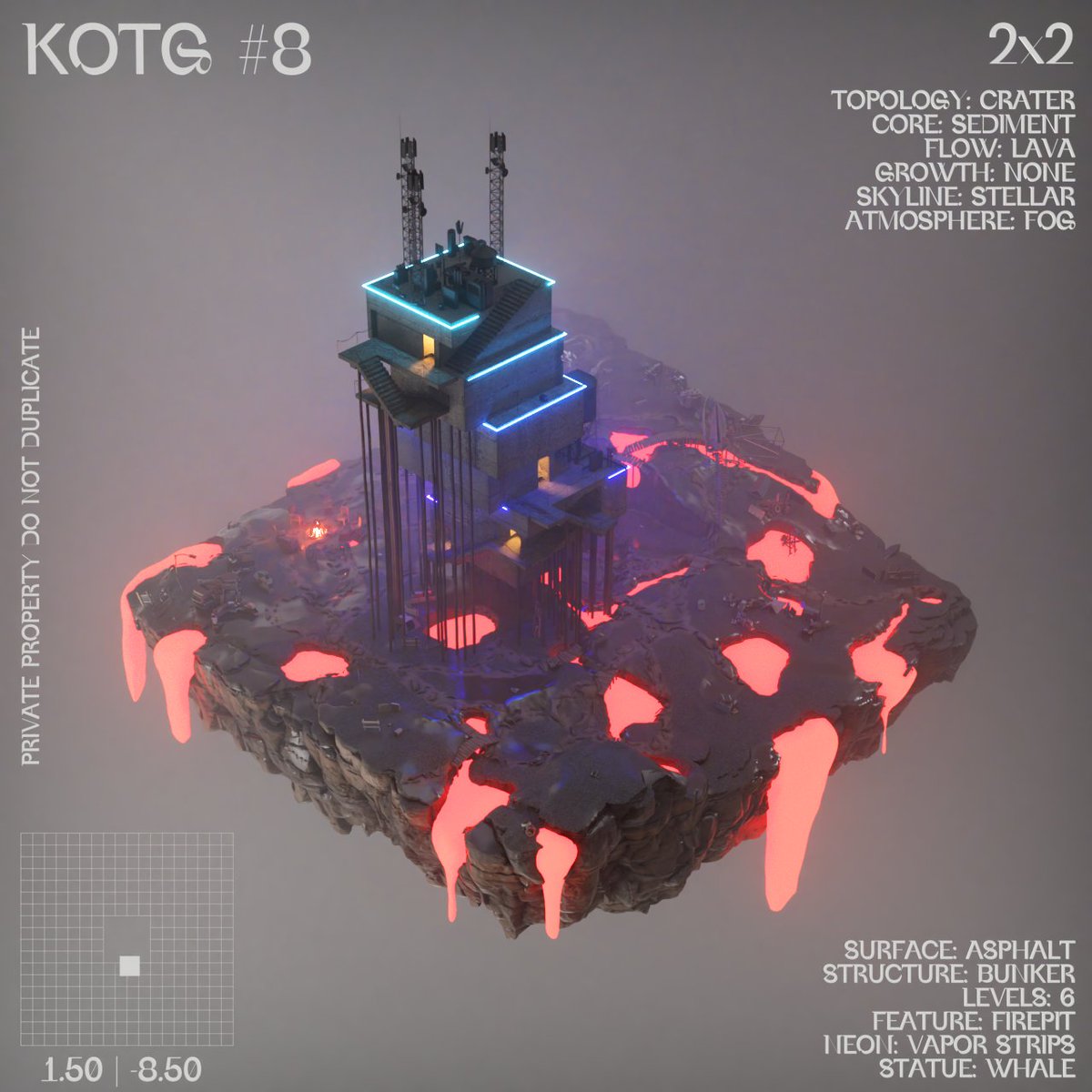 BaltaySteven's tweet image. 2000 houses generated from 1 Houdini file each one is a gift for a collector minting carbon neutral on Sep 16 @kotg_xyz  #sidefx #houdini #procedural #generative  #metaverse