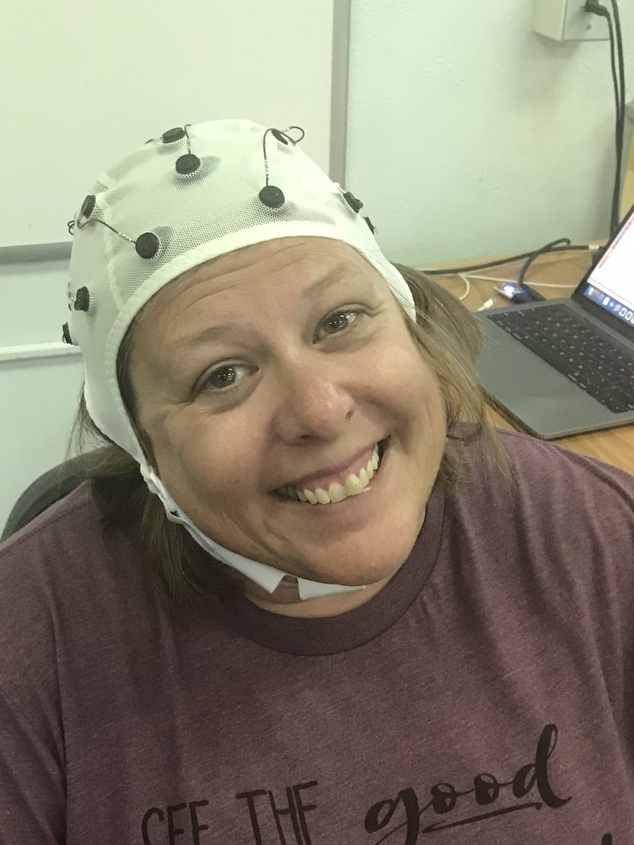 And thanks to Mrs. Nelson for volunteering her brain activity to study! Lots going on up there…😁