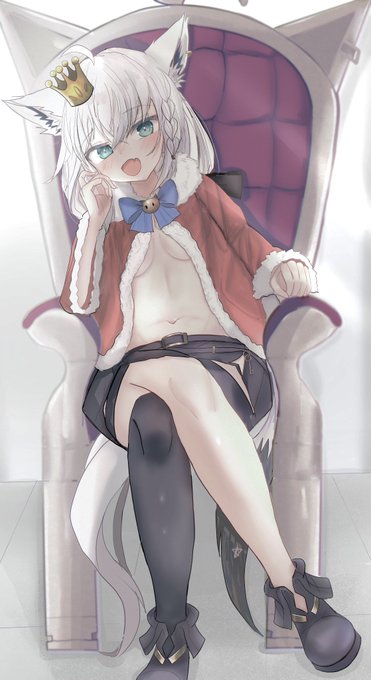 #絵フブキ
我らが王 