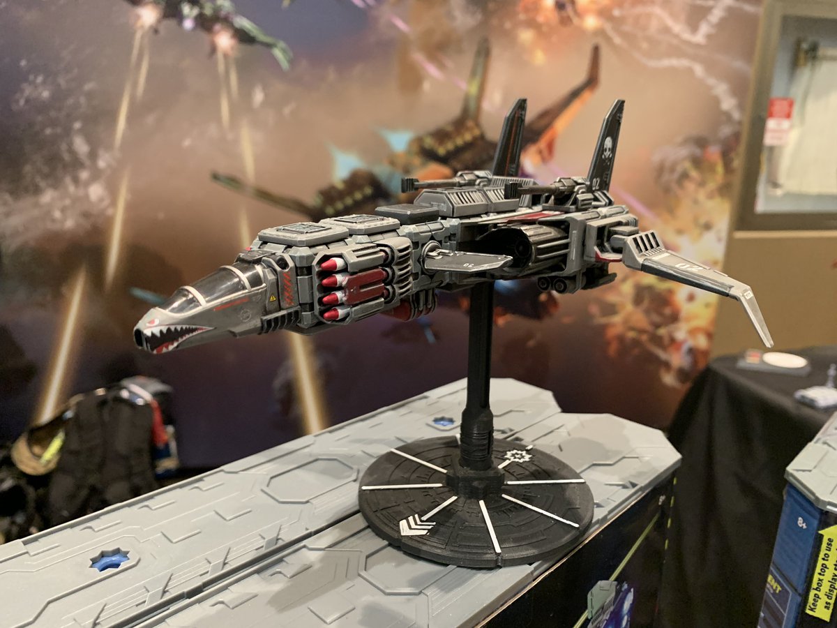 Snapships's tweet photo. Come see us at #paxwest - cool custom ships + Tactics prototypes + giveaways! In the Tabletop area floor 6, booth 7302. https://t.co/cp4TgOhUH6