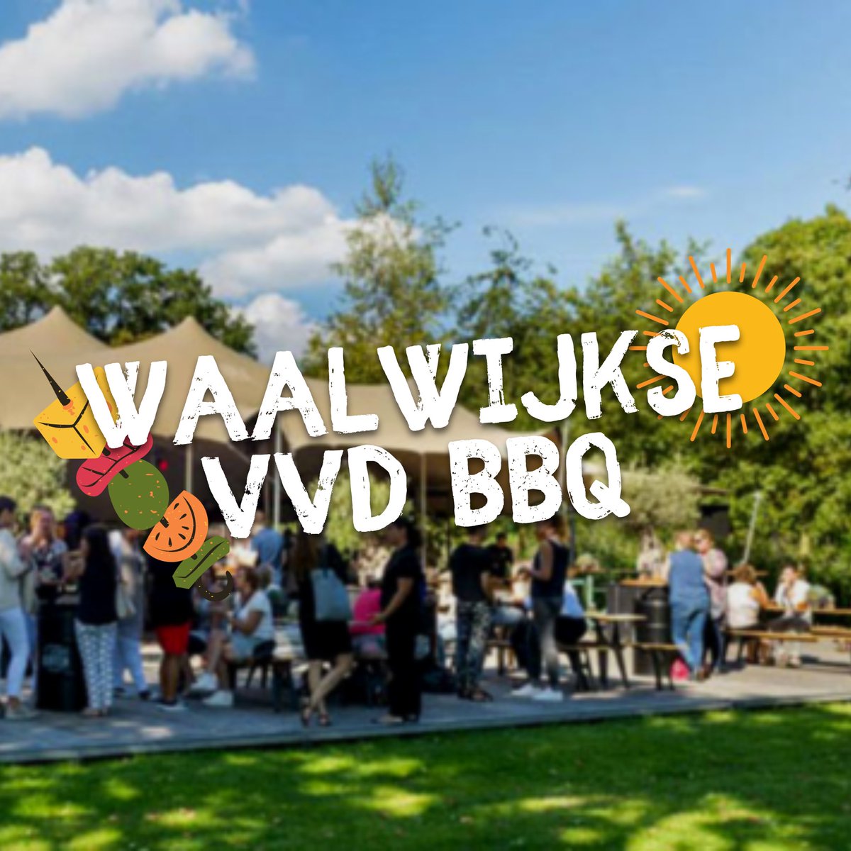 Morgen is het zover: de 1e editie van de Waalwijkse VVD BBQ!☀️

Het zomerreces is afgelopen en een nieuw politiek jaar gaat van start. Maar dat kan niet zonder aftrap.

Daarom komen onze leden morgen bij elkaar voor barbecue in Sprang-Capelle. We hebben er veel zin in!