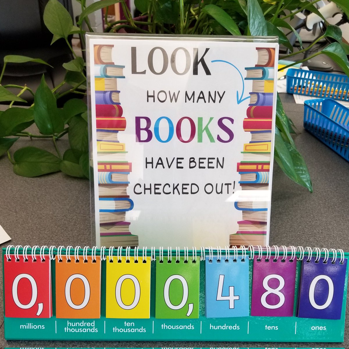 library_abby's tweet photo. End of the first week of check-outs! Finally finished weeding and sorting the whole collection last weekend. Temporary labels are up. Now to work on the new posters, genre signage, and spine labels! https://t.co/HOIk1B91GY