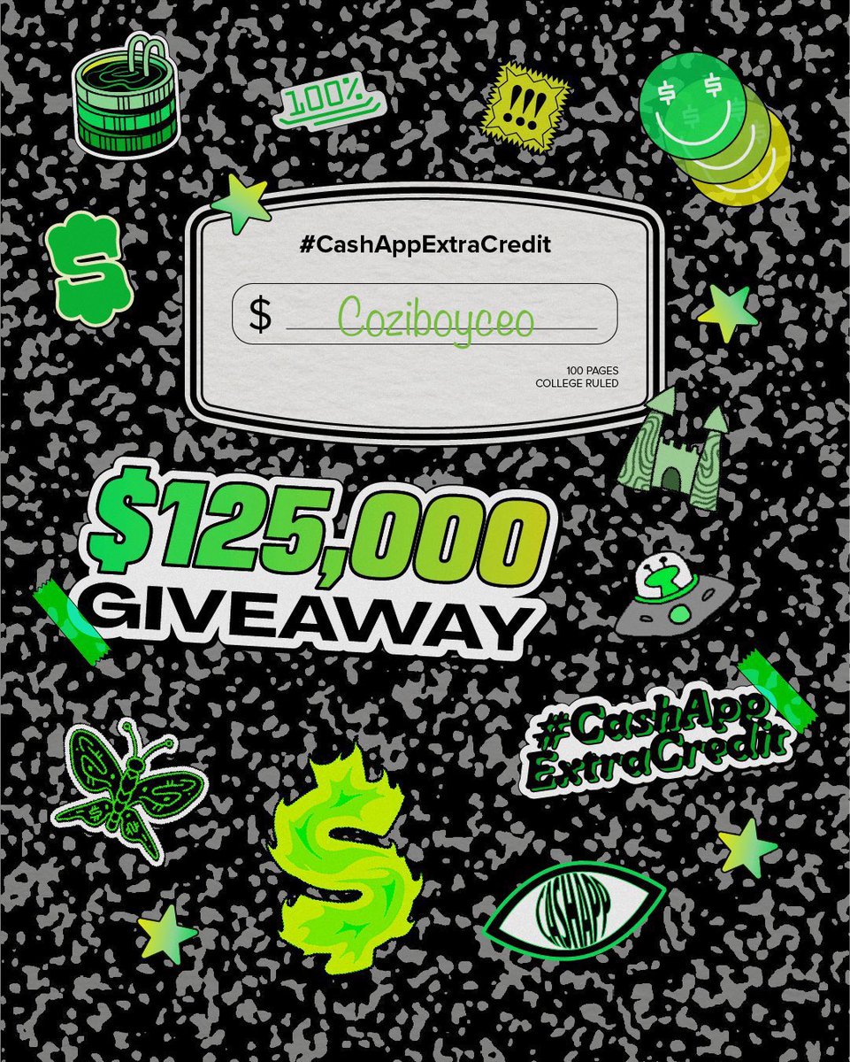 #CashAppExtraCredit $Coziboyceo