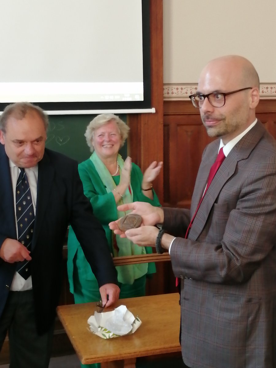 Today, we celebrated Dr Guido Rossi as laureate of the Feenstra-prize 2020, for his article 'The barratry of the shipmaster in early modern law' (vol. 87 (2019)