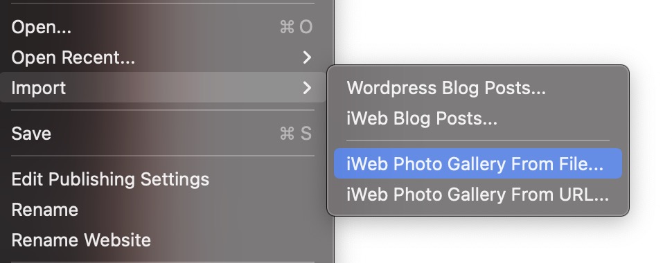 everwebapp's tweet photo. Still have an old iWeb gallery online? 

In #EverWeb 3.9 you will be able to import older iWeb galleries, including all photo captions instantly!

Import them into our modern responsive image slider or galleries! https://t.co/1p9ZKUajOM
