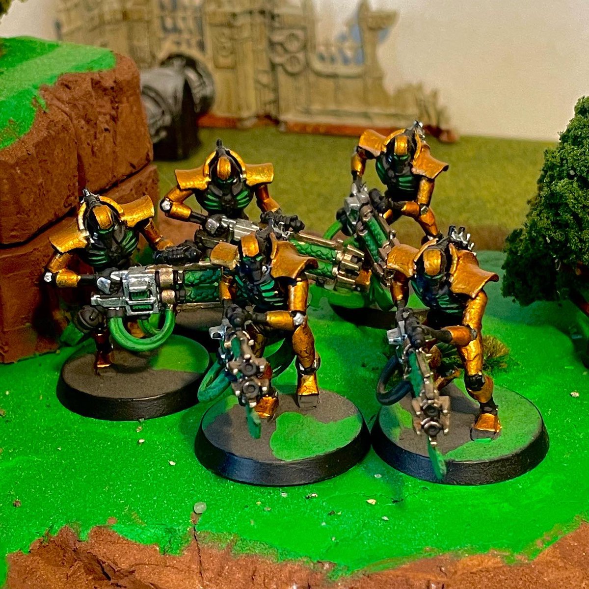 dalethetraveler's tweet photo. C’tan may be the slave now under immortal watch but he knew patience and doing what he must till once whole as vengeance drives his storm. #ctan #necron #warhammerofficial #warhammercommunity #warhammer40k #slavegod #immortals https://t.co/Ca3J4CriSV