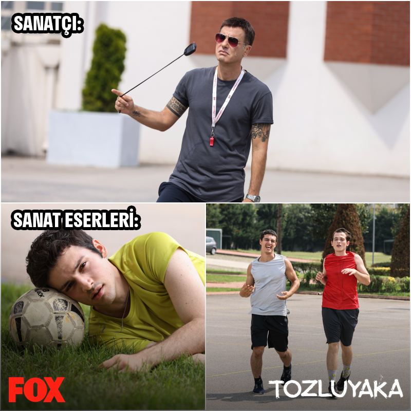 tozluyakafox's tweet photo. Böyle koçumuz oldu da biz mi spor yapmadık? 🤩
#Tozluyaka yeni bölümüyle bu akşam 20.00’de #FOX’ta 💫
@foxturkiye https://t.co/abTLoliedg
