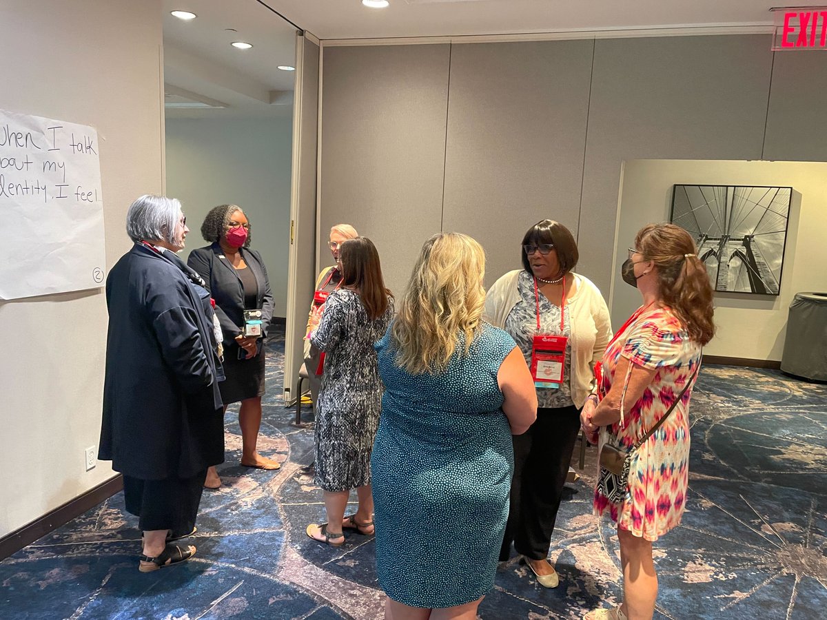 ProInspire's tweet photo. This week our team led sessions on the ProInspire Leadership Model for Race Equity Impact at the @CAPartnership's national conference in NYC. Dr. Monea Abdul-Majeed, Kate Loving, and @monishakapila led virtual and in-person workshops. #CAPCON22 https://t.co/wQ5x8mLZSj