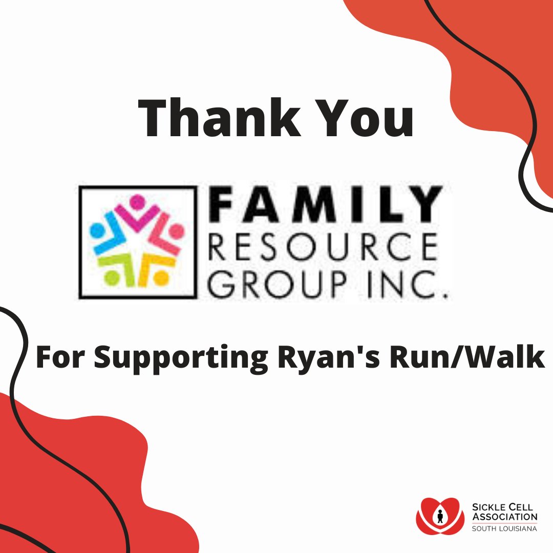 BRSickle's tweet photo. Thank you so much, Family Resource Group, for being a sponsor of Ryan's Run/Walk!
#RyansRun #SickleCellAwareness #SickleCell https://t.co/byEAByGMZb