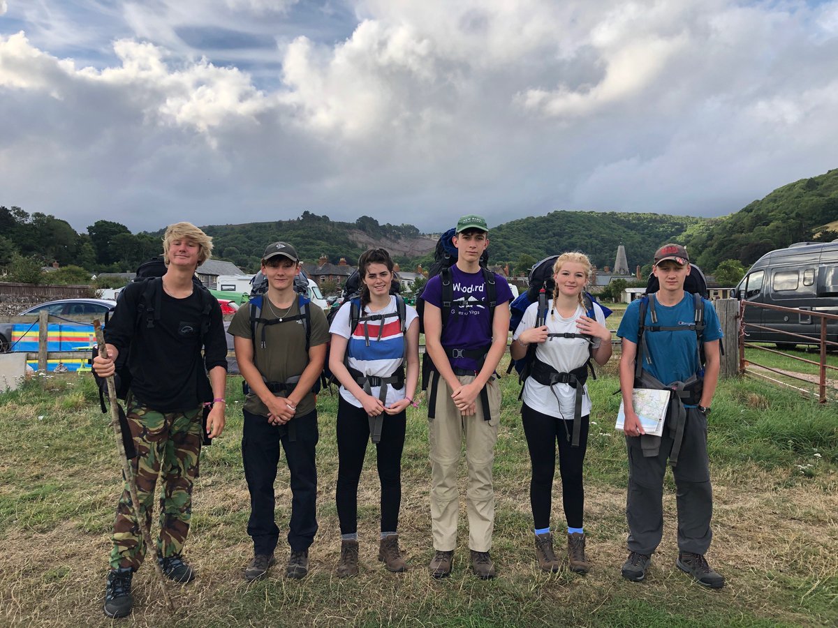 KingsTaunton's tweet photo. What an amazing few days on #Exmoor for our #DofE pupils. Twenty have successfully passed their Gold Award expedition, traversing all manner of terrain in the glorious British #sunshine.

#KingsTauntonOutdoor #SpaceForAdventure #OutdoorEducation #Nature #Outdoors #GetOutside https://t.co/uMKhmdO3fY
