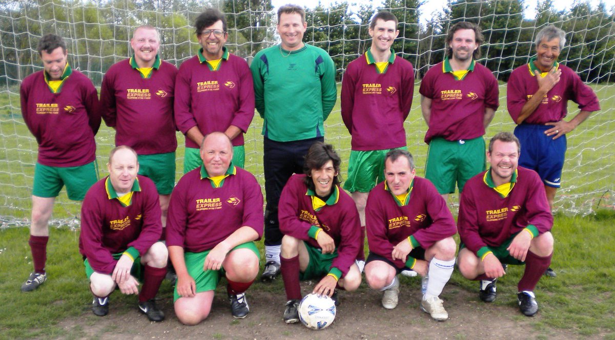 Current manager @ciaranafc playing in the annual memorial match back in 2010! And current chairman Andy Baker