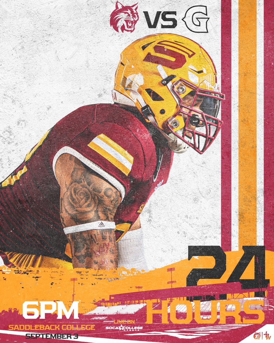 One day away from Game 1! Come show your support for our Home Opener! 6pm at Saddleback College. #Cats #ThisTimeItCounts