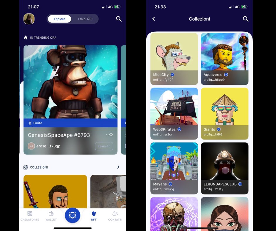 cryptopizzagirl's tweet photo. What a way to start a weekend! 🤯

@ElrondNetwork just introduced INSPIRE!🔥
Go check it out and don't forget to follow me! https://t.co/R3rAoK7Ejr

Oh and..Have you seen that you can now explore NFT Collections with your #Maiar App?👀👇 https://t.co/JKyacExSdh