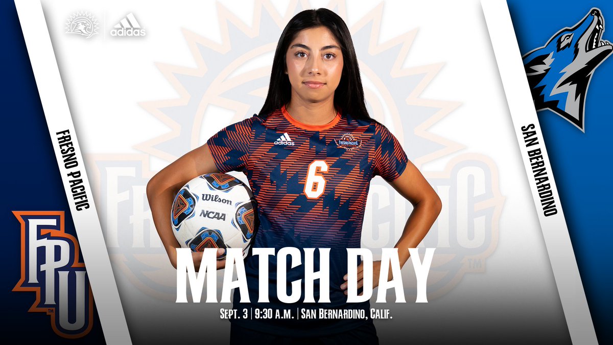 FPUsoccer's tweet photo. ⚽️ | First road match of the season.

🆚 | @CSUSBCoyotes
⌚️ | 9:30 a.m.
📍 | San Bernardino, Calif.
🏟️ | Premier Field
📺 | https://t.co/TnSHMczHHn 💲
📊 | https://t.co/3DPYiu7FnR 

#TeamFPU | #BackTheBirds https://t.co/ZQLJX3DQrJ