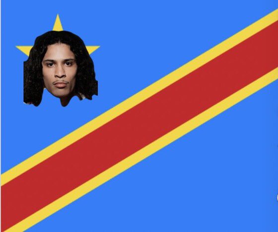 Natchoumm's tweet photo. C le drapeau de la république démocr-Hatik du Congo https://t.co/ZgvhlTkHp2