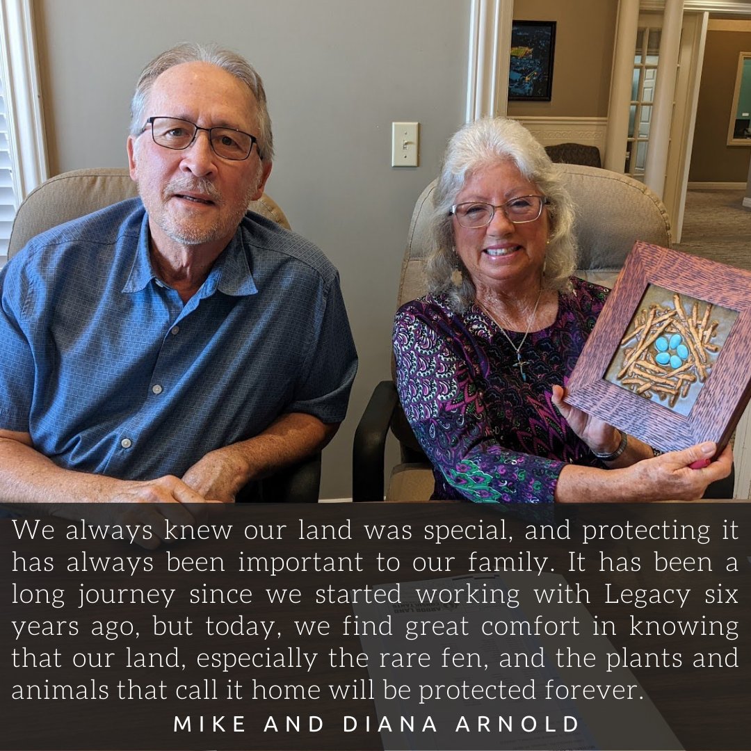 Legacy_Land's tweet photo. We may be done eating our donuts but we aren’t done celebrating the Arnold Fen conservation easement we closed last week!  As promised, check out the link for more details!  >>>> https://t.co/fHqTOLWur6 https://t.co/vpmD8GltvQ
