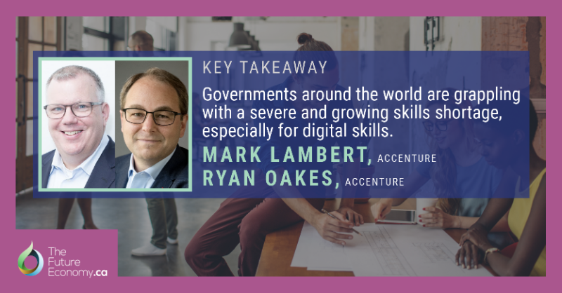 FuturEconomy's tweet photo. A fast retiring workforce is accelerating the need to engage new workers and equip them with #DigitalSkills.💻

Learn more about what Canada's #SkillsStrategy should be in a new op-ed from @Accenture's @MarkDLambert and @RyanMOakes.