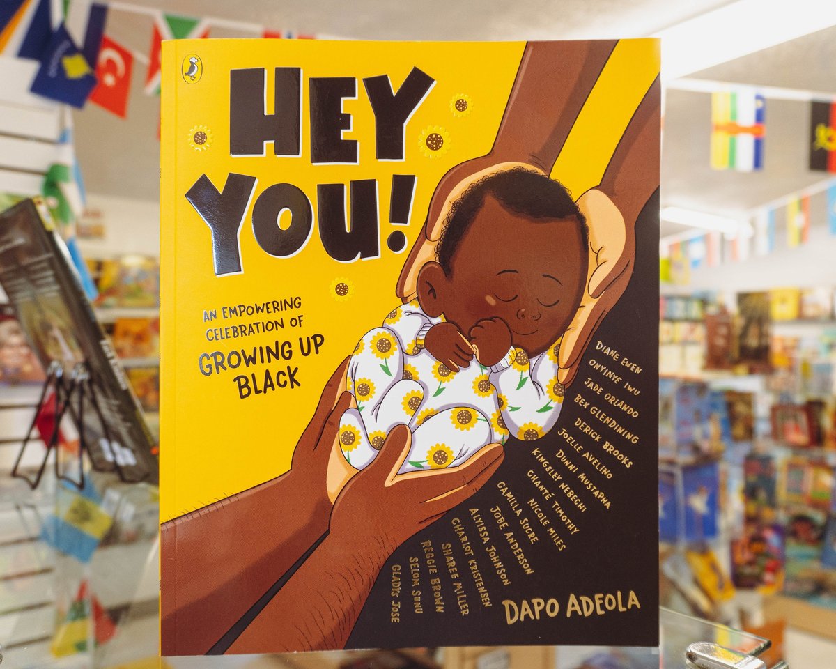 mcb_bookstore's tweet image. "Hey You" by Dapo Adeola is an empowering story &amp;amp; celebration of growing up Black and the Joy that comes with welcoming black life.
"Hey You" was Inspired by the emotional response to the events of 2020: The tragic story of George Floyd &amp;amp; the global protests that followed.