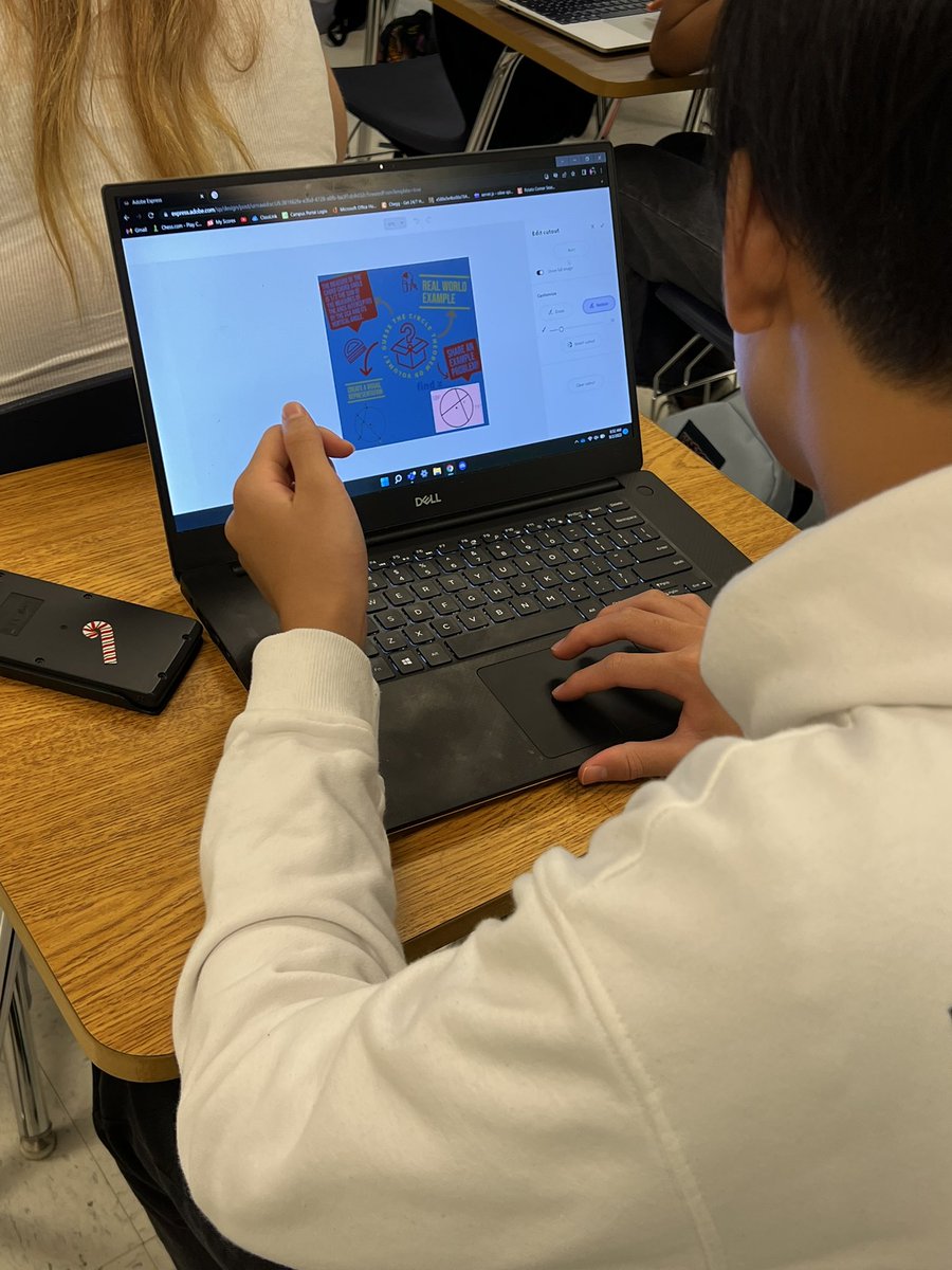 anoland314's tweet photo. Getting creative with @AdobeExpress to develop circle theorem visual riddles! Thanks @linleemedia for the collaboration!!! @FCSVanguard https://t.co/QiDDWONQb1