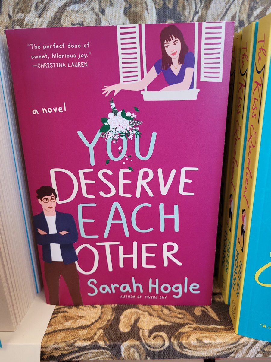 My favorite romance this year! Lovers to enemies (hilarious enemies) and back to lovers! #BNARROWHEAD #booksellerrecs  #readingisfun #thanksmrsbaker