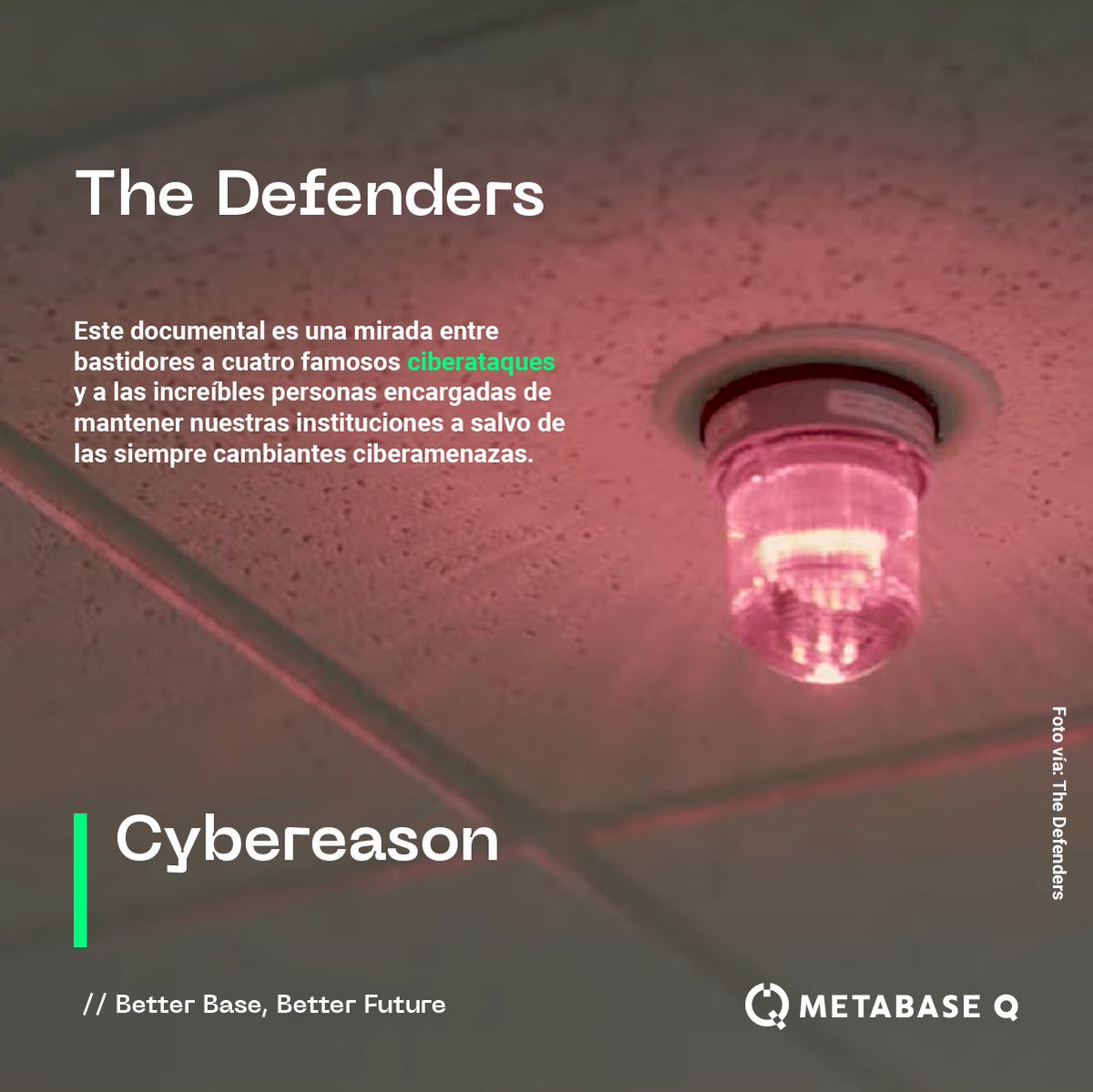 BatutaPlatform's tweet photo. ¿Ya tienes planes para el fin de semana? 🍿 Te recomendamos 4 documentales sobre #ciberseguridad para disfrutar este fin. ¿Has visto alguno? ¡Compártenos tu opinión! 

#MetabaseQ #BetterBaseBetterFuture #felizviernes #thehacktivist #defcon #thesocialdilemma #tinderswindler https://t.co/dlSaWp9gHt