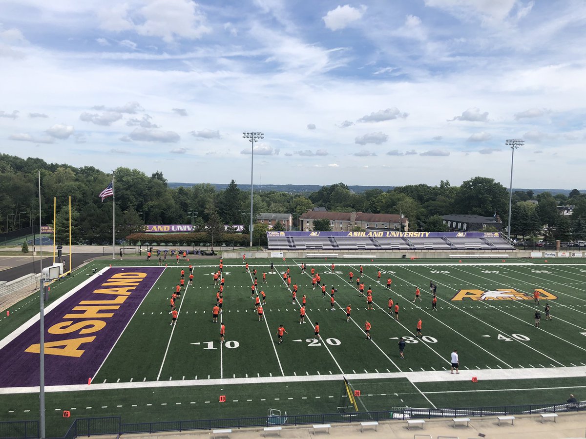 After a visit to Ashland University, we are back on the road.