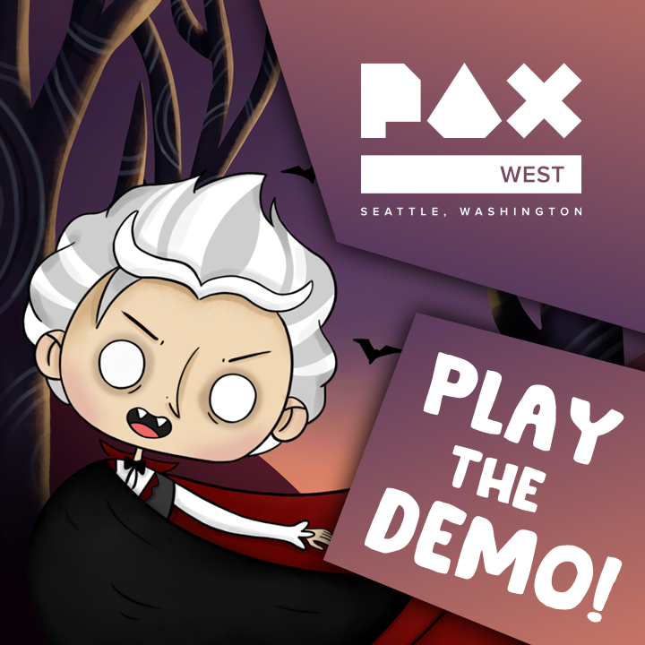DigitalityGames's tweet photo. It’s ALIIIVE!
Our demo is live at #PAXWest!
AND it's also on Steam, for the very first time!

It’s an early preview, but you can get a taste of our broccoli-fuelled vampire RIGHT NOW 🤯😊😄

https://t.co/LDDnQk4BuD

#PAXWest2022 #VoltaireVeganVampire #GameDev https://t.co/yqg9LCE4NY