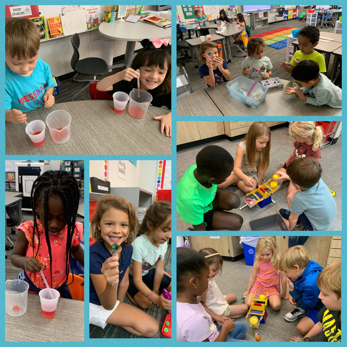 CallieCatchpol1's tweet photo. Our @hammelem kindergarteners had a blast exploring science tools today! #hammheroes #hammfam #hammelem https://t.co/TJZ61JOvXy