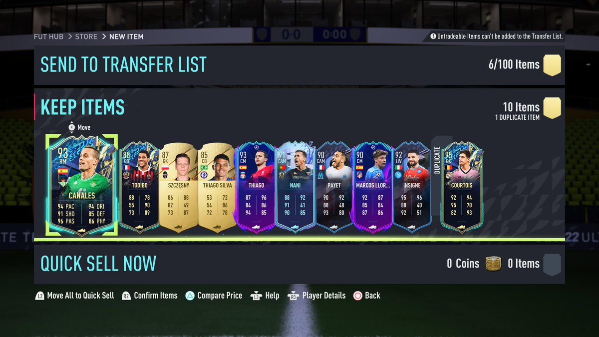 Quick_RageEAFC's tweet photo. #PS5Share, #FIFA22, #FUTm #fifa23, #SBC 🔥🔥🔥🔥🔥 Ladies & Gentleman, on tha 5th pack🔹🇨🇵🔹 we have now packed EVEY1 except Messsssi!!!!!!!!!! Lets Go!! https://t.co/C1H9QnrIka