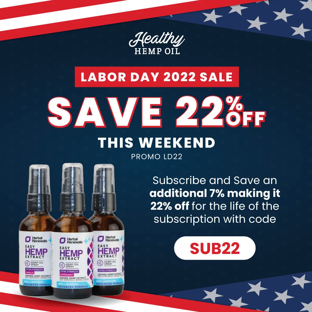 Happy Labor Day Weekend! 🌻 End of Summer Savings!

buff.ly/3CPbGQl

#HappyLaborDayWeekend  #skincare #wellness #healthychoices #health #selfcare #healthyhabits #organic #healthyliving #fitlife #mentalhealth #vegan #life #positivity #tasty #natural #positivevibes