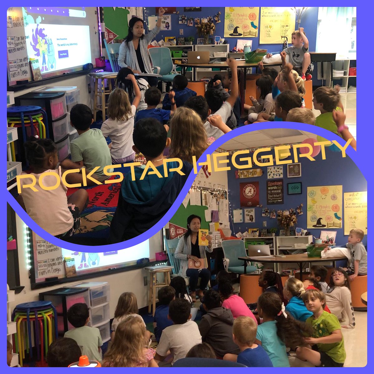 Jackie Lofe-Santander (@literacylofe) on Twitter photo When I say model teacher for <a href="/HeggertyPA/">Heggerty</a> this one is it! Both Ms. Martin and her students were phenomenal! They did all skills, hand motions, letter cards/sounds, and sentences beautifully. It was also under 10 min…Blown away! #LearningAndGrowing <a href="/HillsideES/">Hillside Elementary</a> <a href="/Hillside2nd/">Hillside 2nd Grade</a> When I say model teacher for <a href="/HeggertyPA/">Heggerty</a> this one is it! Both Ms. Martin and her students were phenomenal! They did all skills, hand motions, letter cards/sounds, and sentences beautifully. It was also under 10 min…Blown away! #LearningAndGrowing <a href="/HillsideES/">Hillside Elementary</a> <a href="/Hillside2nd/">Hillside 2nd Grade</a>