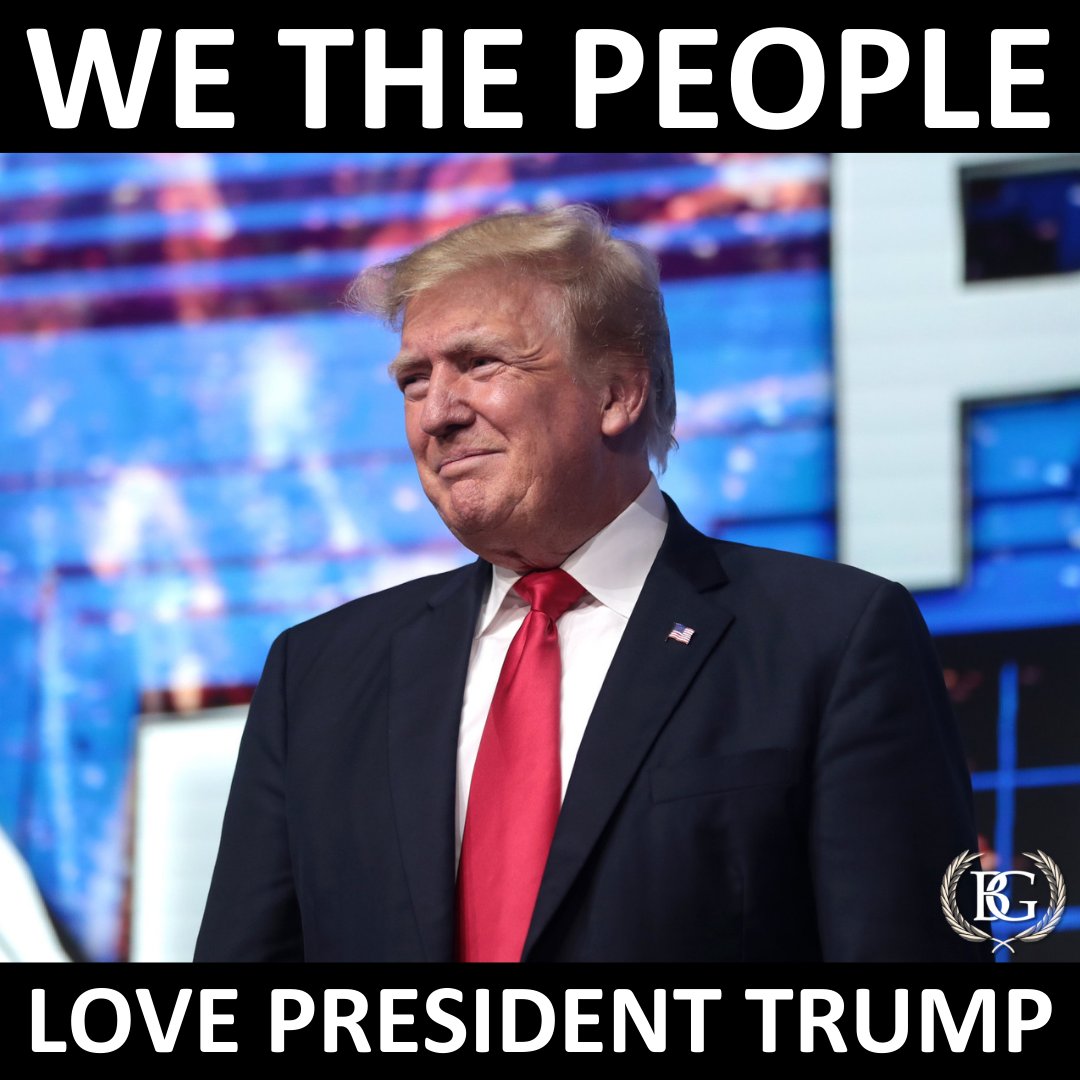 The American people love Trump!