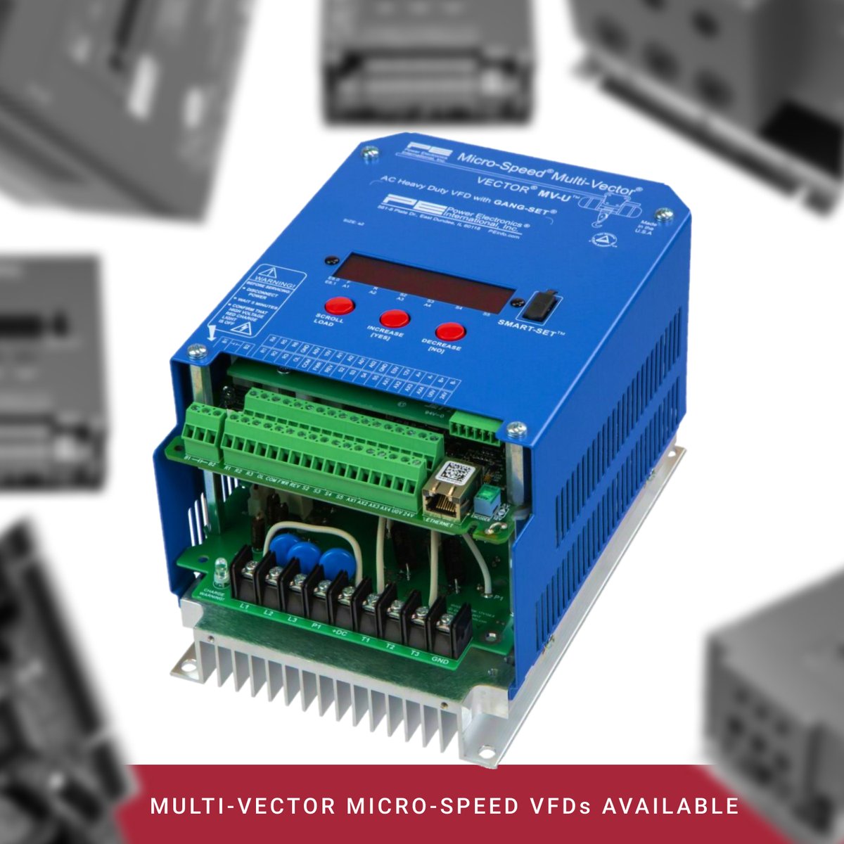 CraneControls's tweet image. Don&apos;t have the time or man power to spare on setting your frequency drives? Crane-Controls has the most advanced VFDs with Quick-Set! You can easily upgrade your motor controls with just a flash drive.

tinyurl.com/MMVFD
#hoist #overheadcrane #cranecontrols