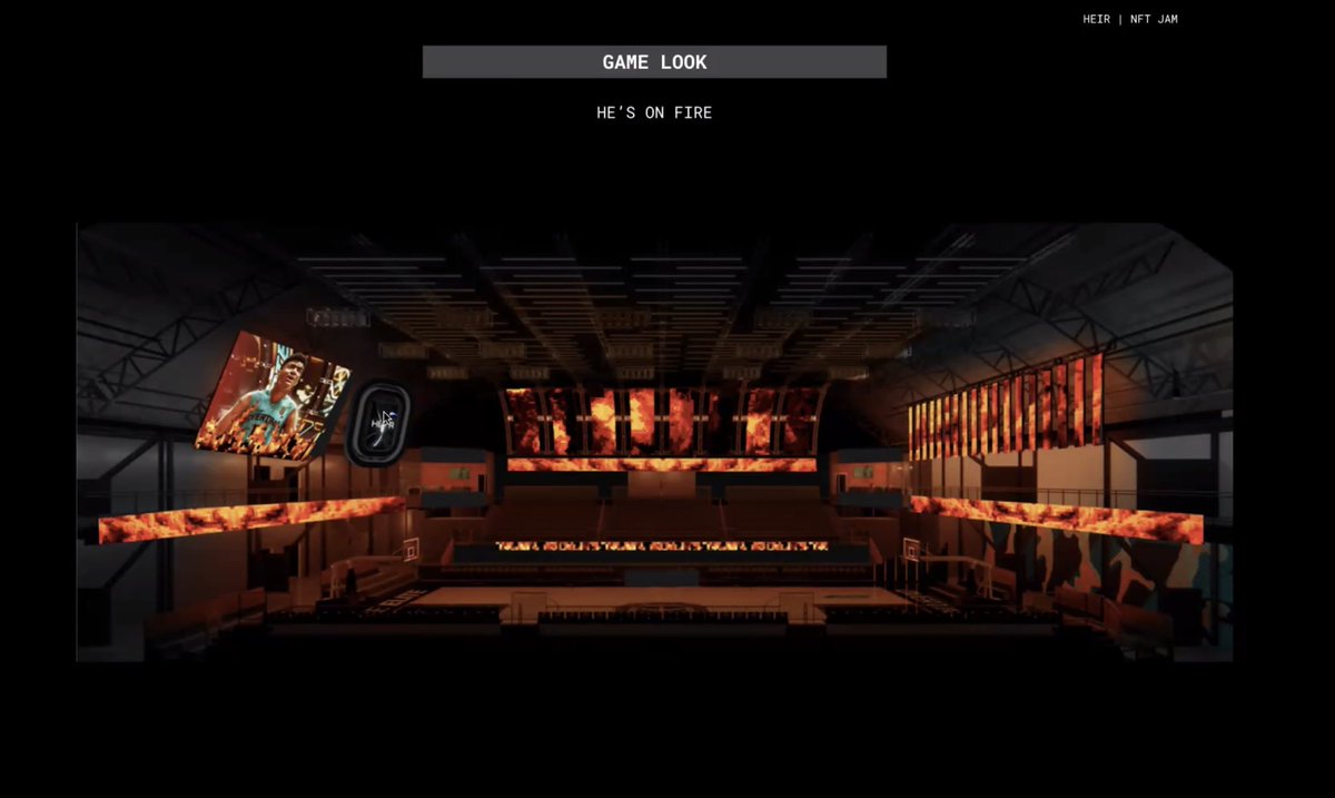 LookinglassThe's tweet photo. Can’t wait to rep @Heir_Company and hand out straight buckets🏀 to @okayflix and the rest of the @okaybears team at NFT JAM! 🗣💥
Aye if y’all thought it was sweet over here you got another thing coming BEST BELIEVE DAT!
#teamheir #nbajam #nftjam #airjordan https://t.co/z1xzOqKeTP