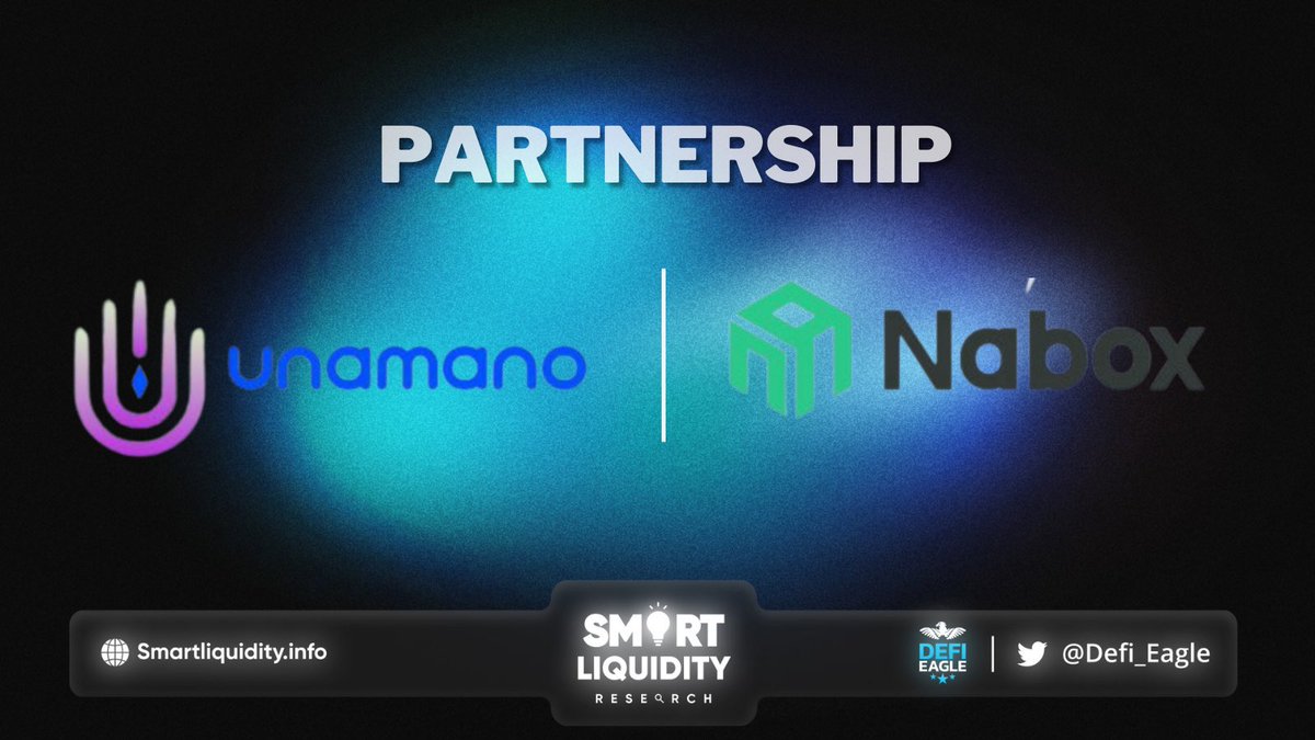 💠@Unamanoio announced collaboration with @Naboxwallet, a cross-chain DID application built for #Web3. 💠 #Unamano is an ETH2.0 Staking & Project DAOs Protocol, stake #ETH to earn multiple crypto assets. 🔽INFO: nabox.io