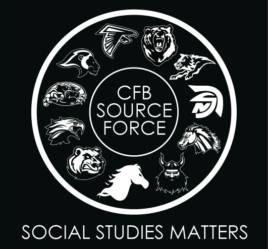 Soc_StudiesTX's tweet photo. Congratulations to the winners from the first week of our #CFBSourceForce annual contest! Ranchview HS, Perry MS, and Polk MS! Way to jump into sourcing full force! @RanchviewWolves @DeWitt_Perry @TedPolkMS @CFBISD @region10ss @drdanawest @DrChapmanCFBISD #CFBProud https://t.co/vQXLRIAaHj