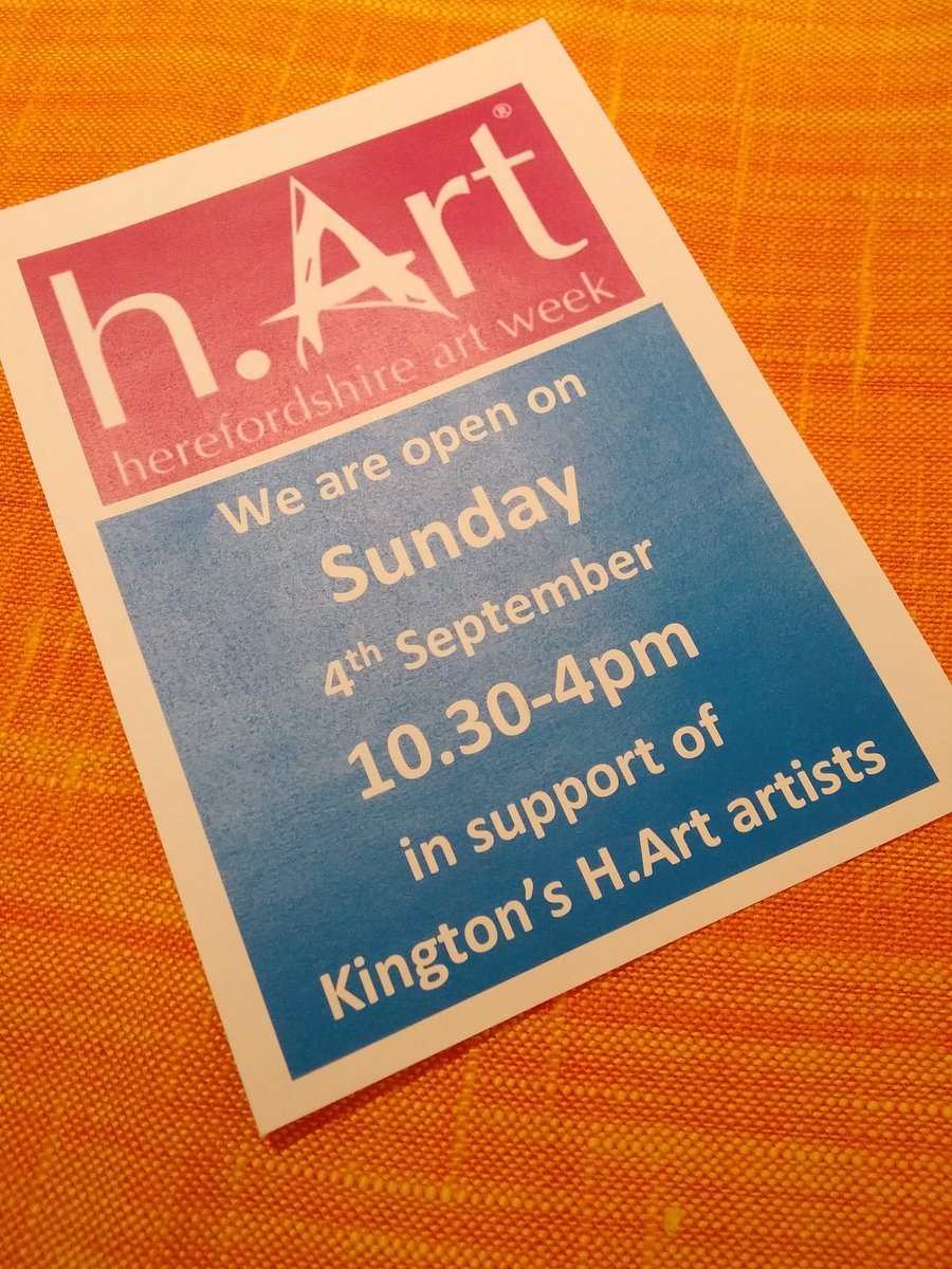 border_bean's tweet photo. We're open an extra day over the weekend in support of @hArtWeek 
Sunday: 10.30 to 4pm! https://t.co/XD2XTWxojf