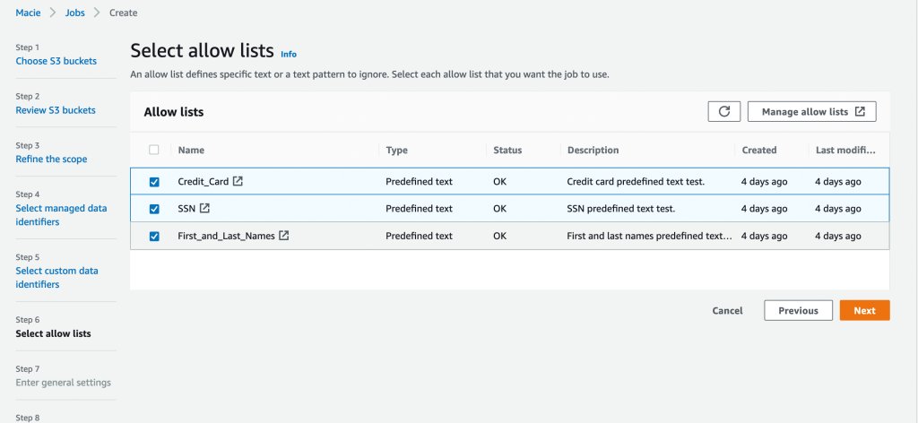 AWSSecurityInfo's tweet photo. New 📢! Learn how you can create and use allow lists to specify text or text patterns that you don’t want #AmazonMacie to report as sensitive data in #AmazonS3 buckets in your #AWS accounts.
Learn more 👉 https://t.co/2UCeWMAYZH https://t.co/B6Rdy6ybe2