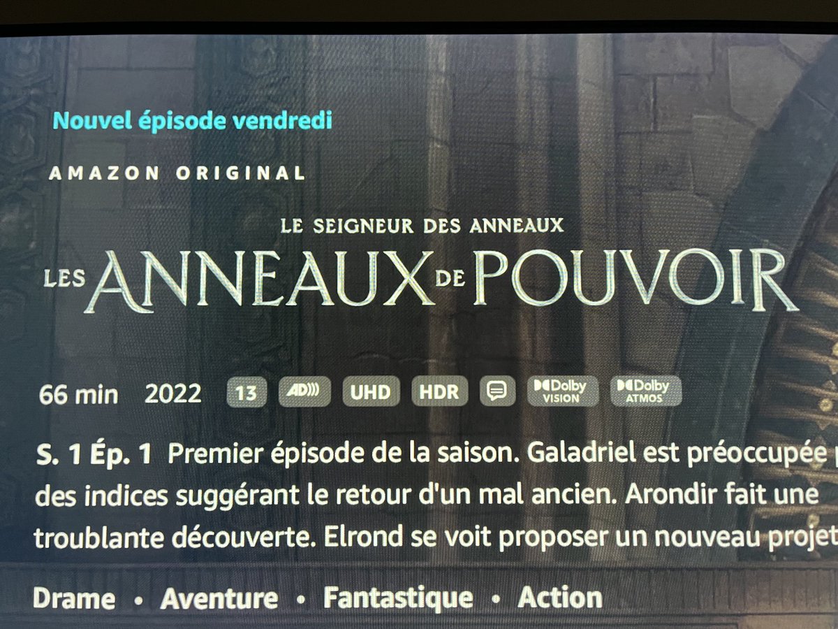 jcohonner's tweet photo. .⁦@OCSTV⁩ les logos UDH HDR Dolby, ça vous parle parce que #houseOfDragon ça pique les yeux sur vos canaux de diffusion https://t.co/3qXT4TZv6v