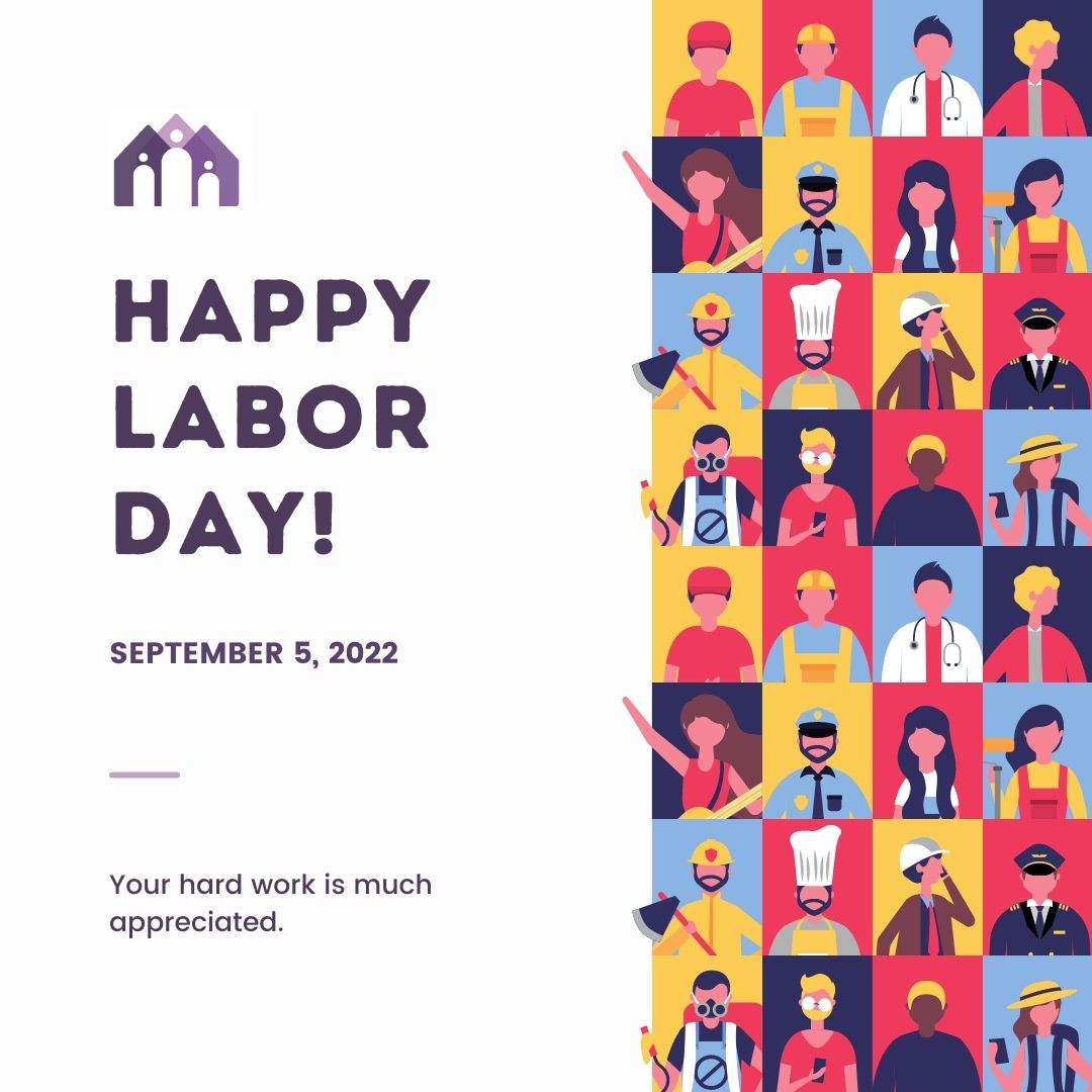 Happy Labor Day! Take some time today to take a breather and relax, you deserve it! #HappyLaborDay
